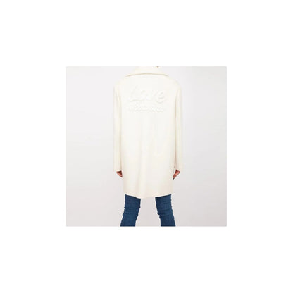 White Wool Women Coat