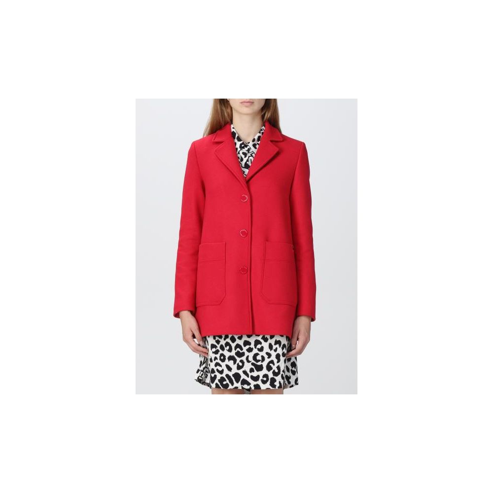 Red Wool Women's Coat