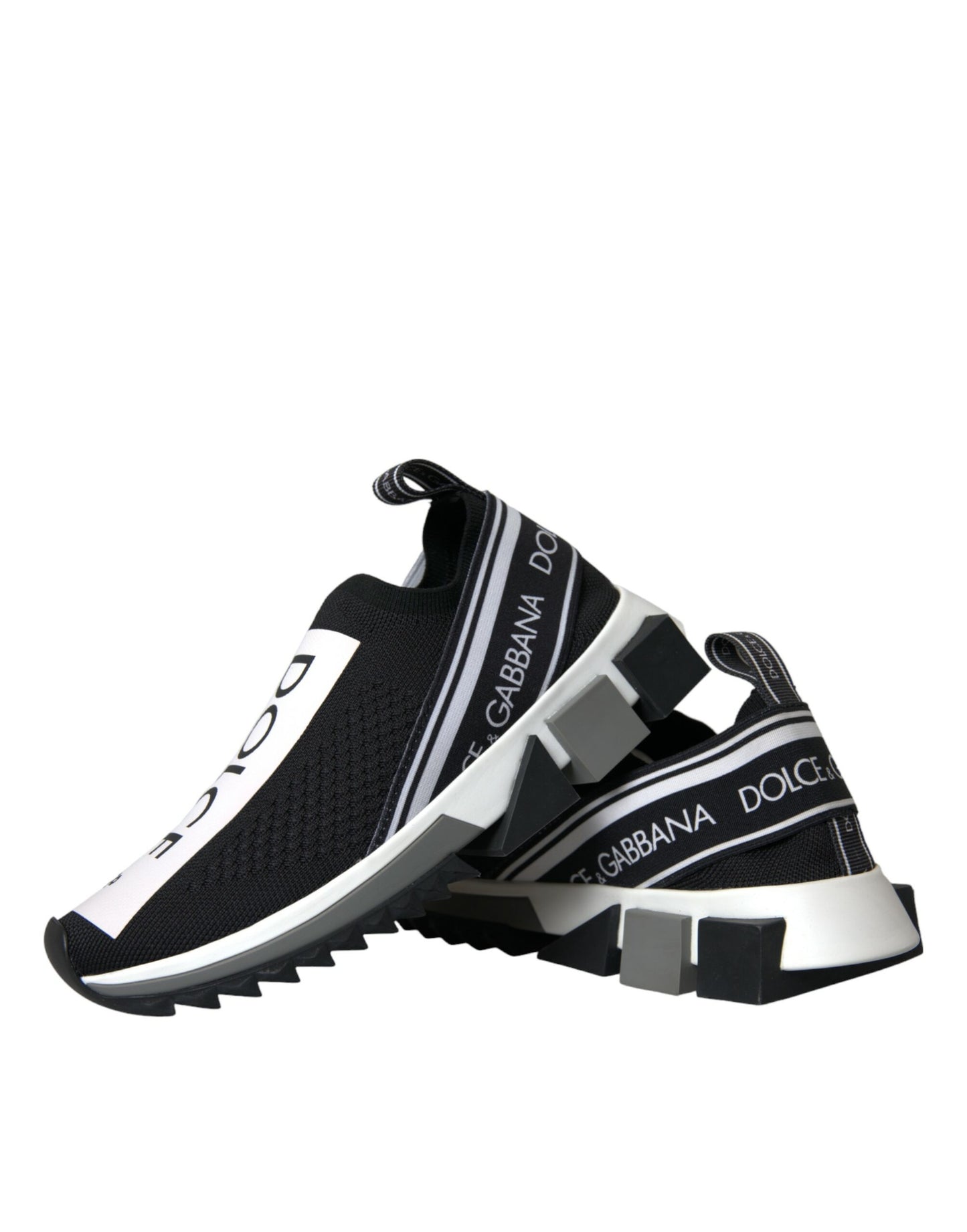 Black White Slip On Sorrento Sneakers Shoes