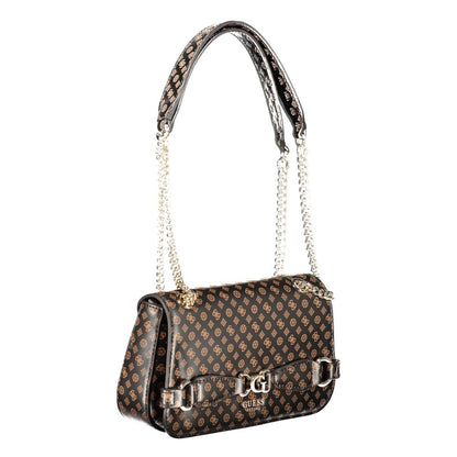 Brown Polyethylene Handbag