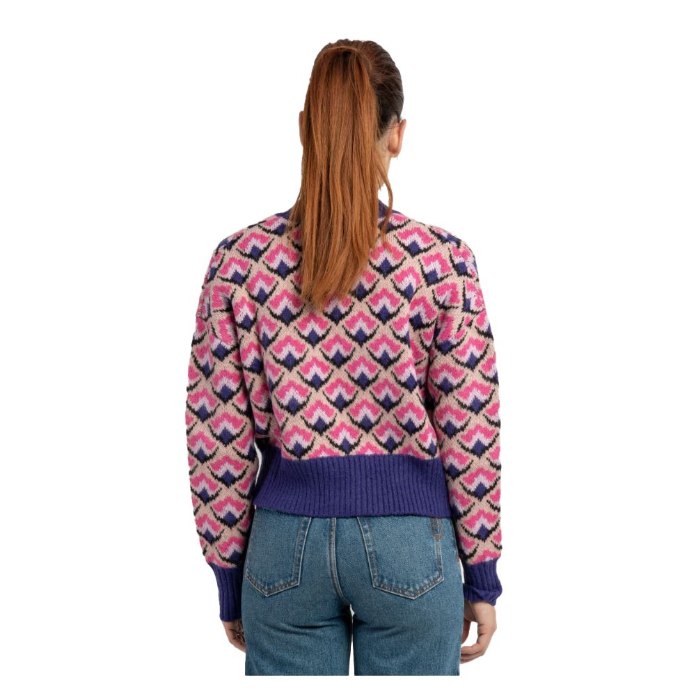 Multicolor Acrylic Sweater