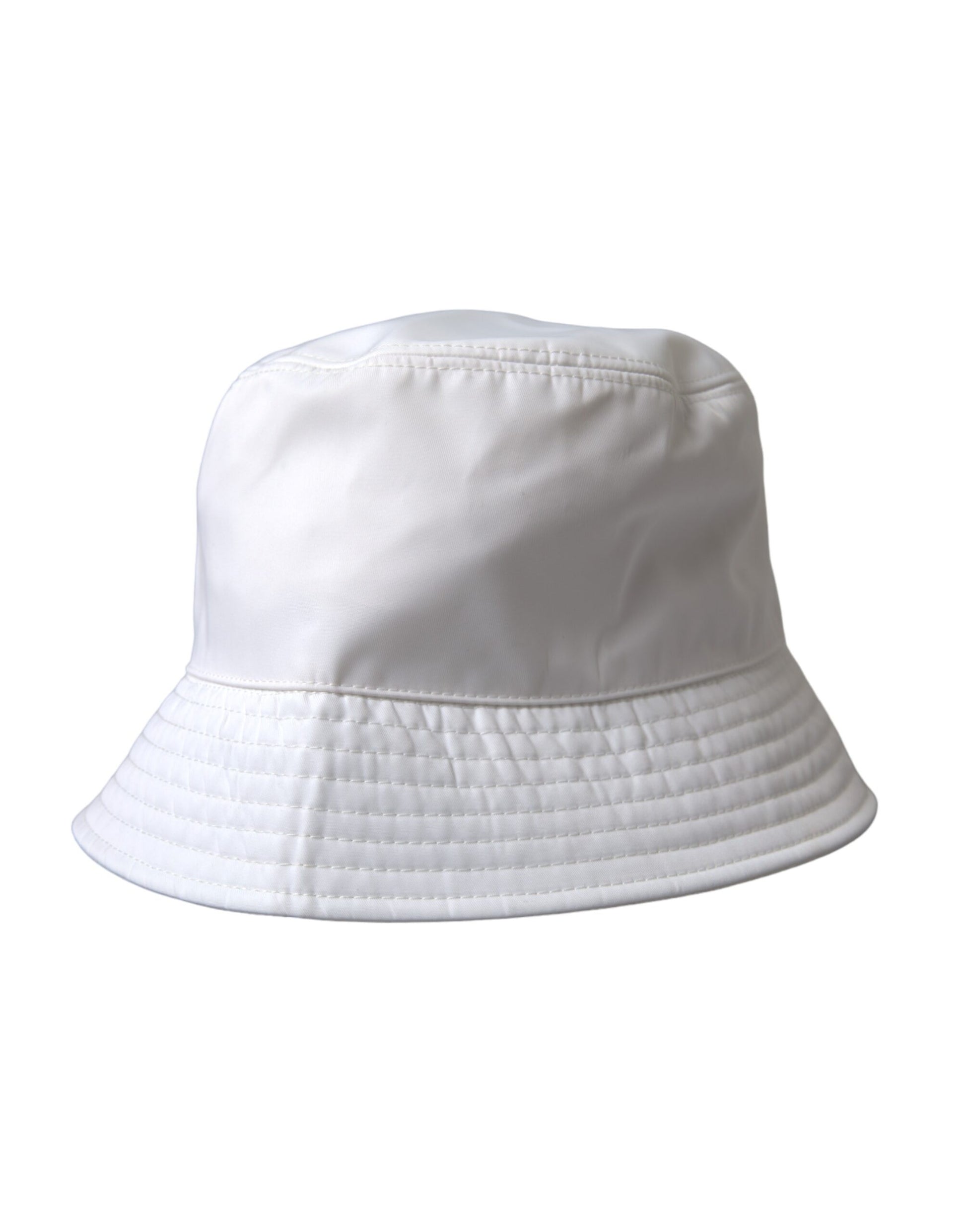 White Cotton Cap Bucket Capello Hat Men