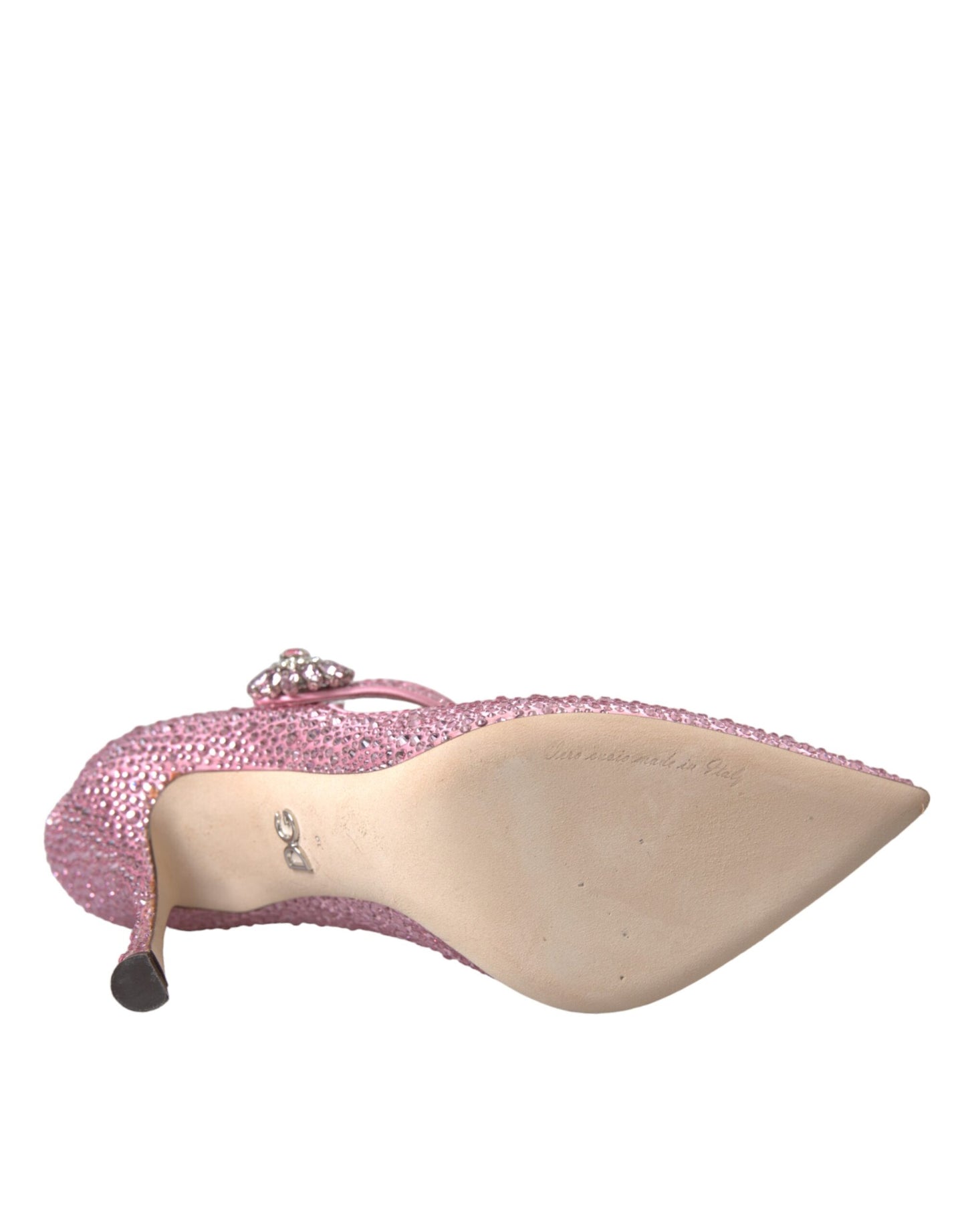 Pink Strass Crystal Heels Pumps Shoes