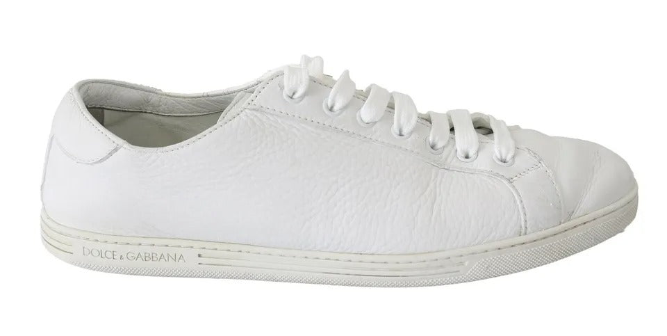 White Saint Tropez Lace Up Men Sneakers Men Shoes