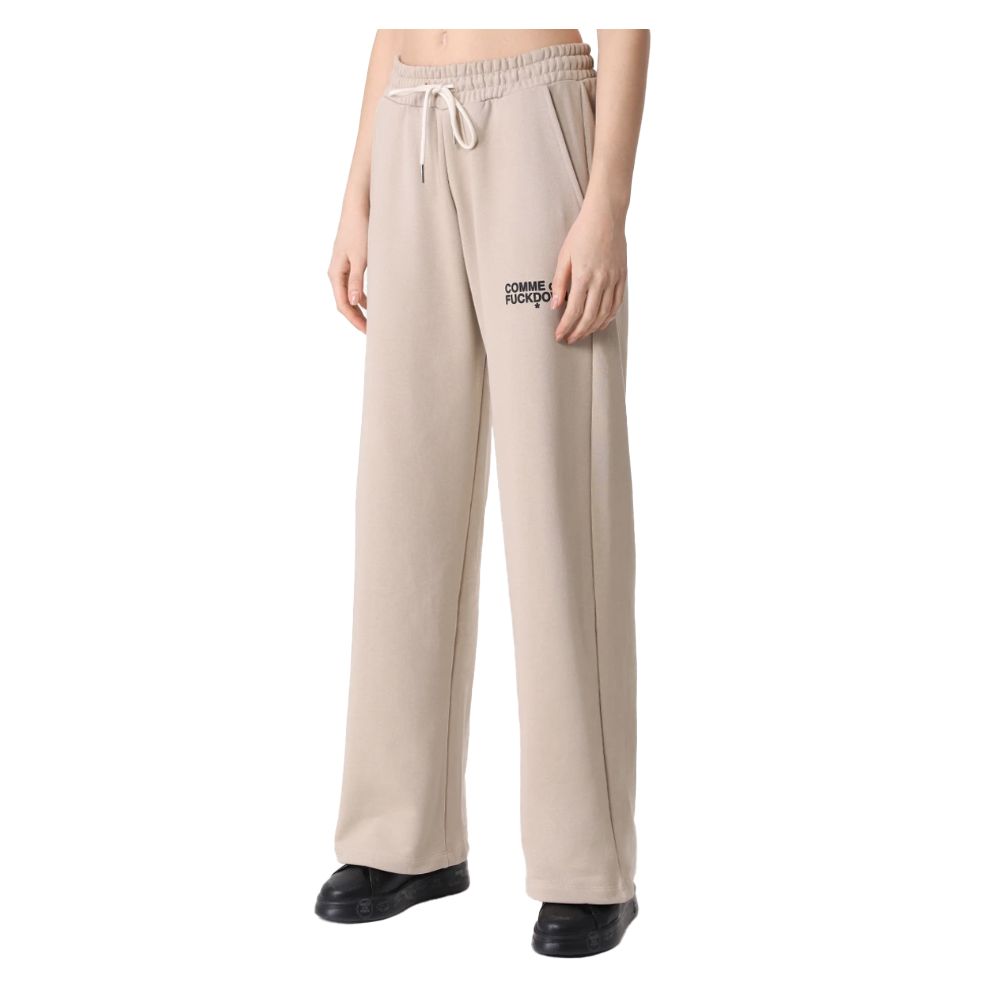 Beige Cotton Pant