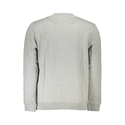 Gray Cotton Men Sweater