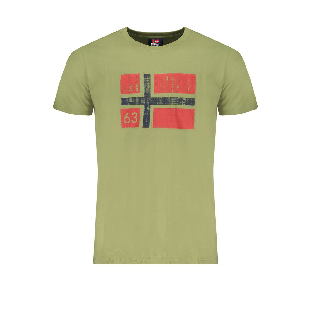 Green Cotton T-Shirt