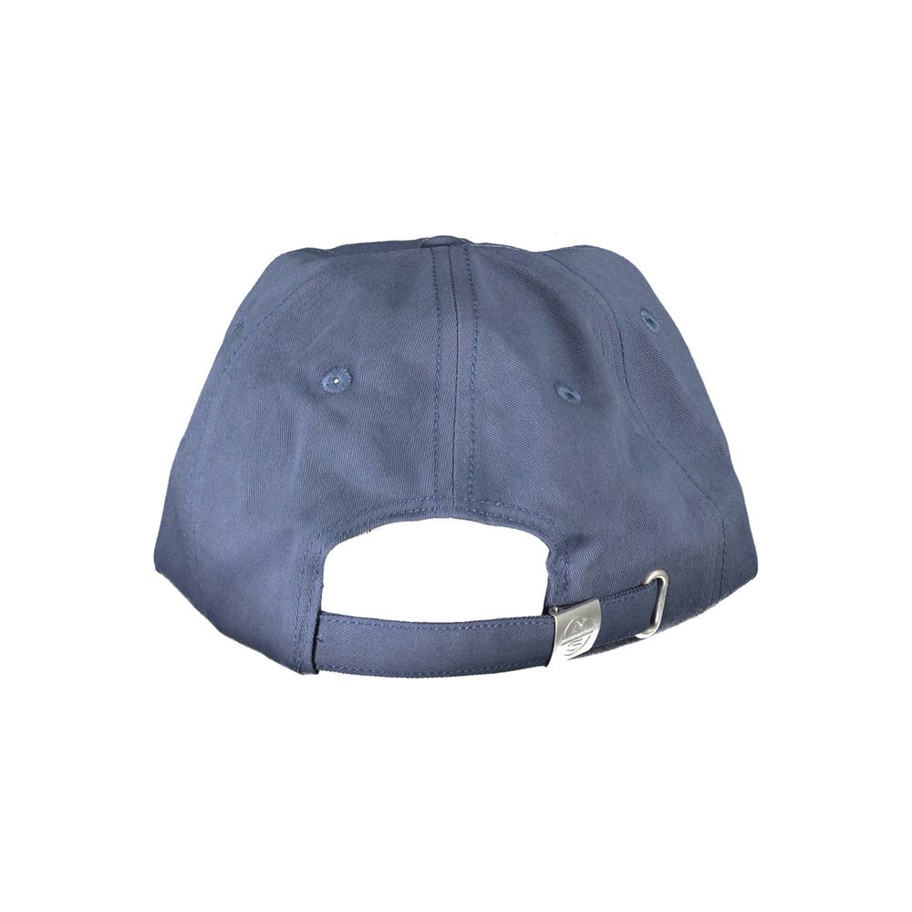 Blue Cotton Men Cap