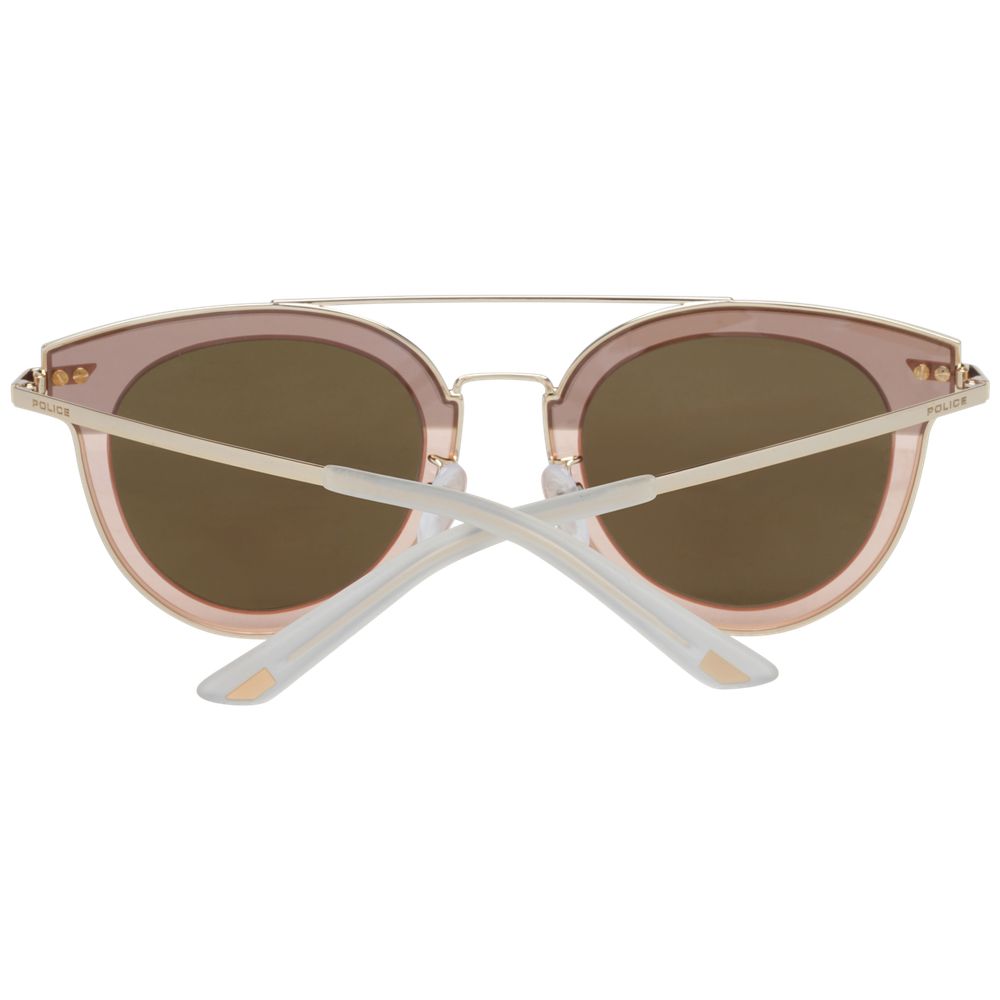 Rose Gold Men Sunglasses