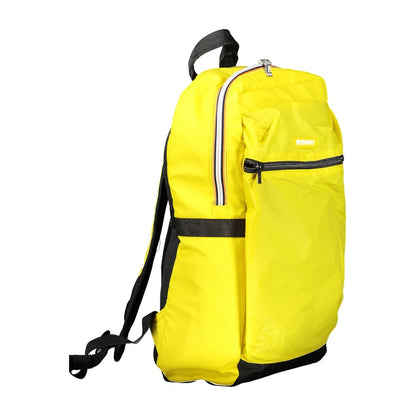 Yellow Polyester Backpack