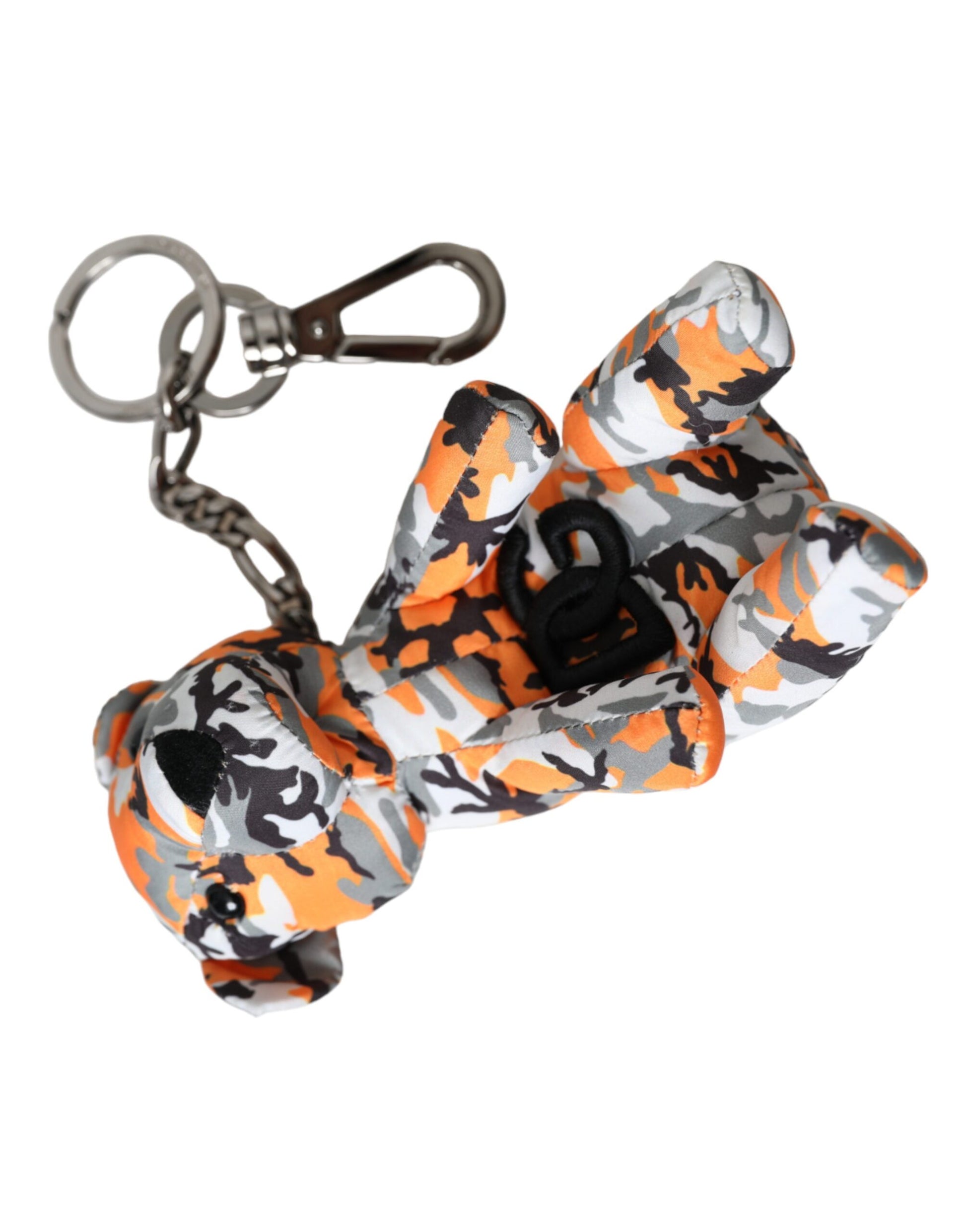 Multicolor Camouflage Animal Silhouette Keychain Keyring