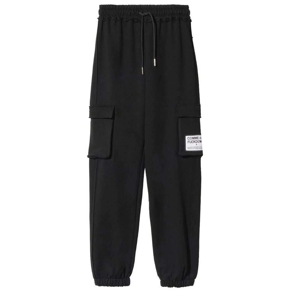 Black Cotton Pant