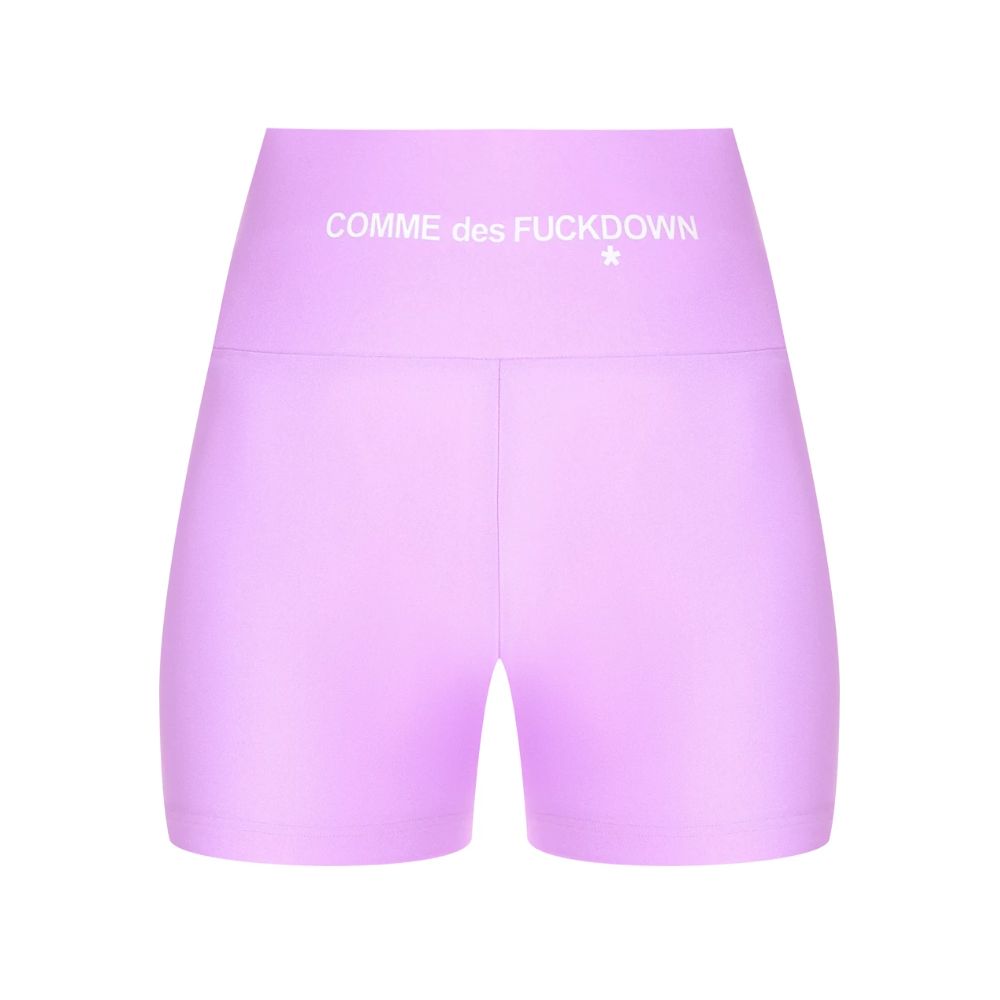 Purple Polyester Short