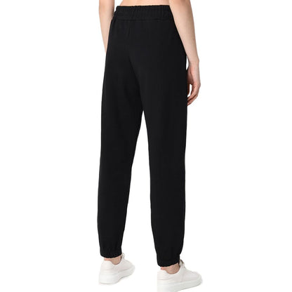 Black Cotton Women Pants