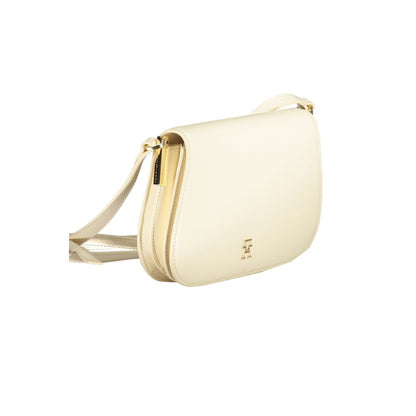 Beige Polyethylene Handbag