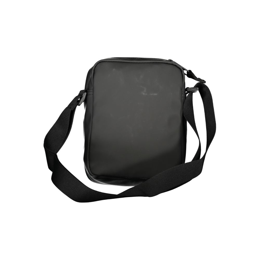 Black Polyethylene Shoulder Bag