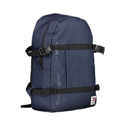 Blue Polyethylene Backpack