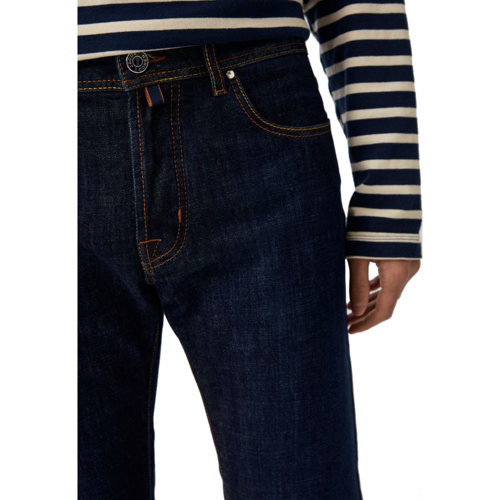 Blue Cotton Men Jeans