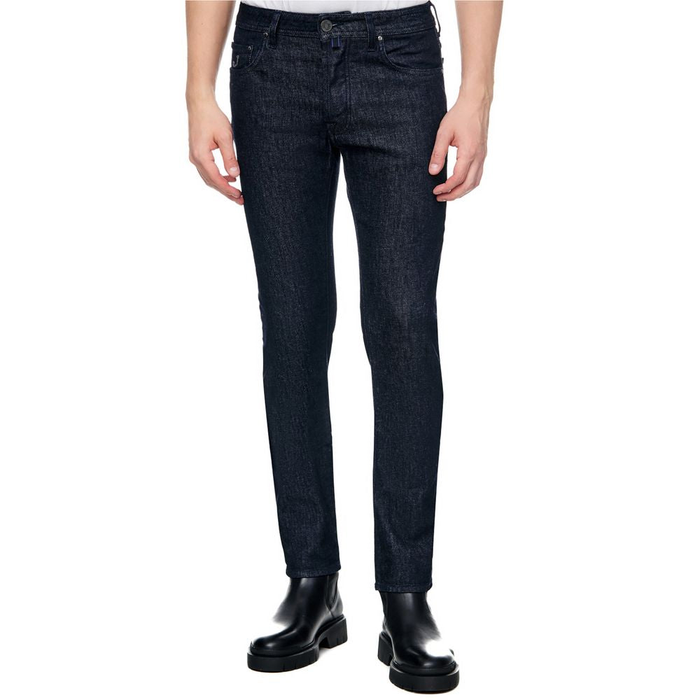 Blue Cotton Men's Jean