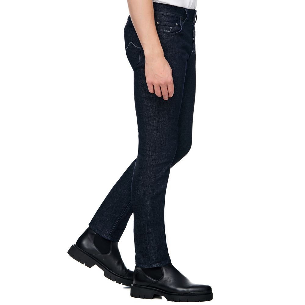 Blue Cotton Men's Jean