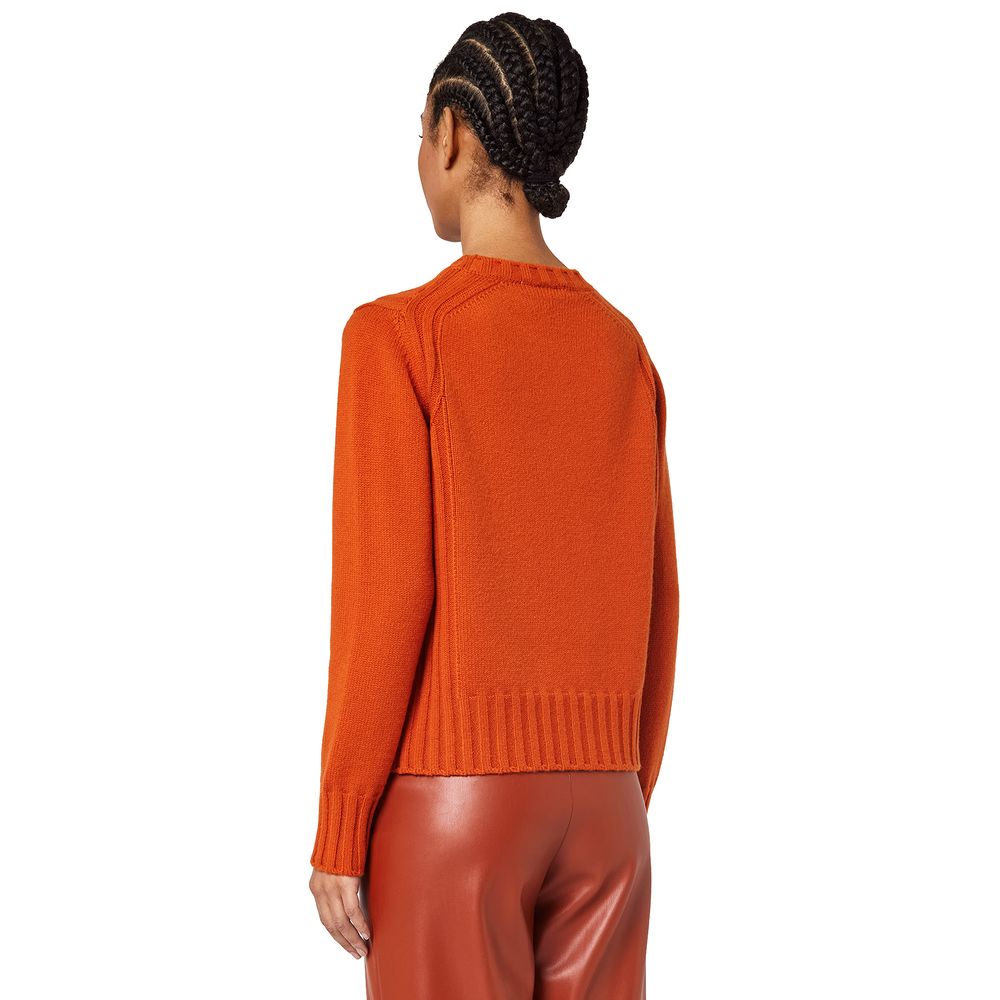 Orange Cashmere Sweater