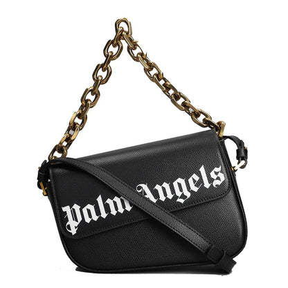 Black Leather Crossbody Bag