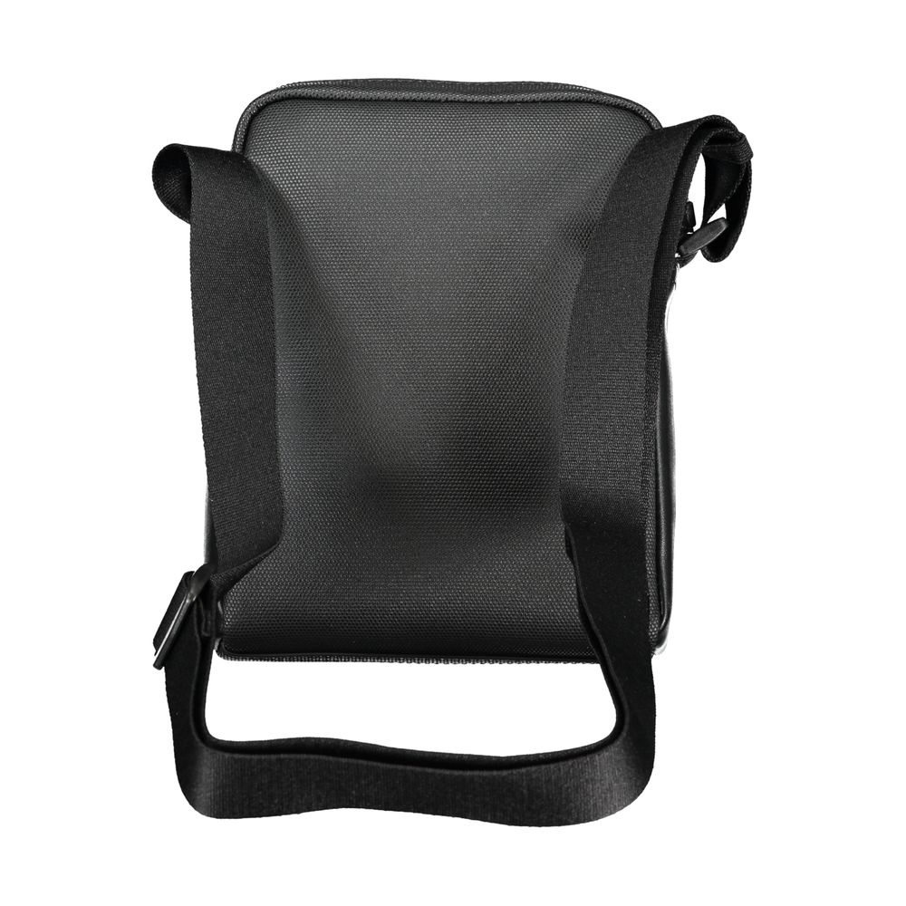 Black Polyethylene Shoulder Bag