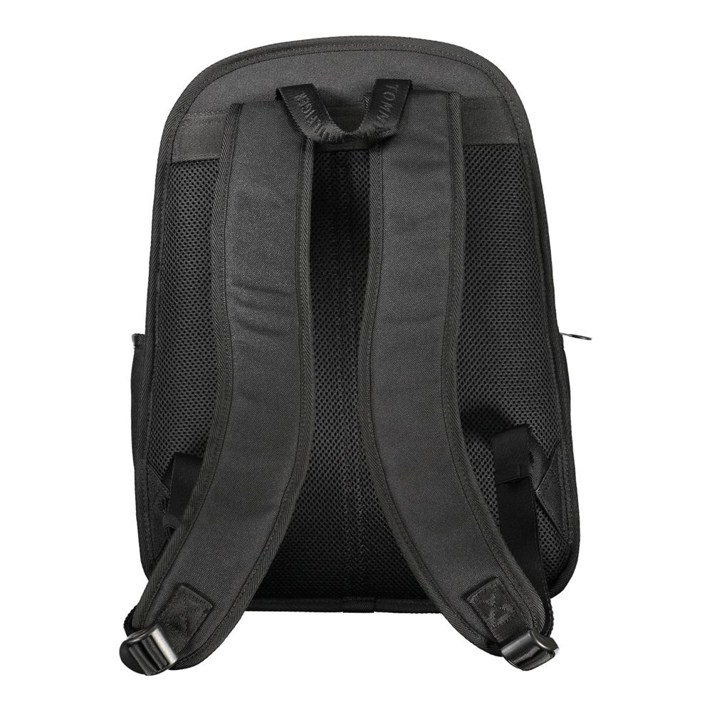 Black Polyester Backpack