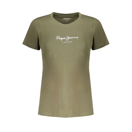 Green Cotton Tops & T-Shirt