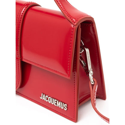 Red Leather Shoulder Bag