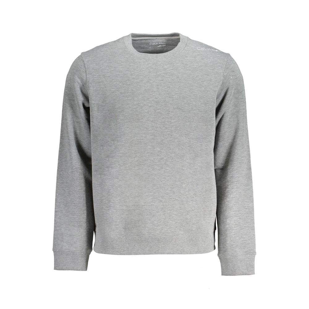 Gray Polyester Sweater