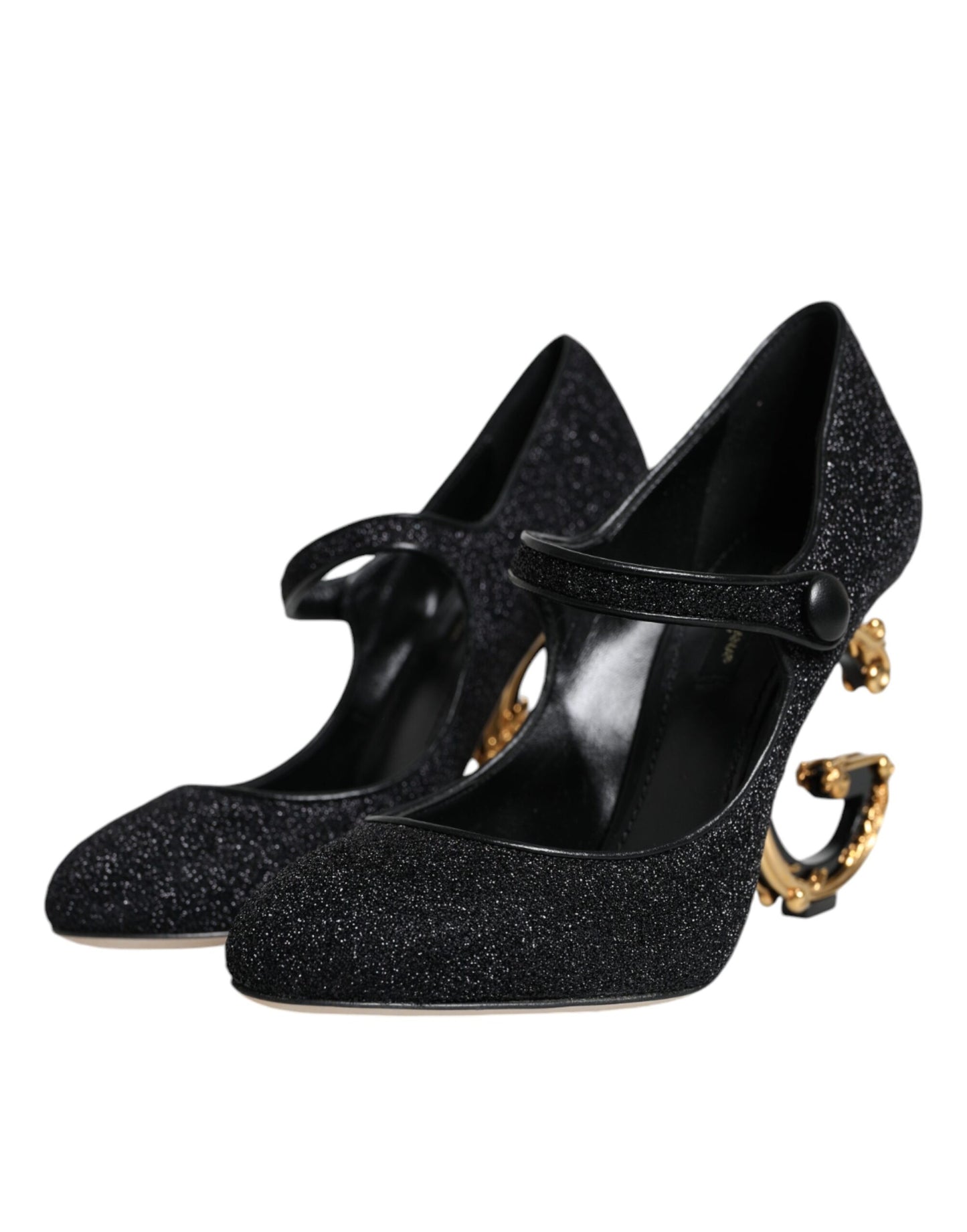 Black Suede Mary Jane Heel Sandals Shoes