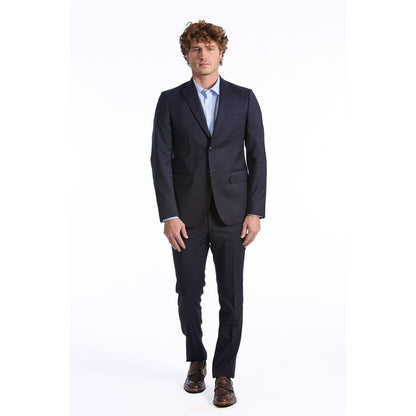 Blue Wool Suit