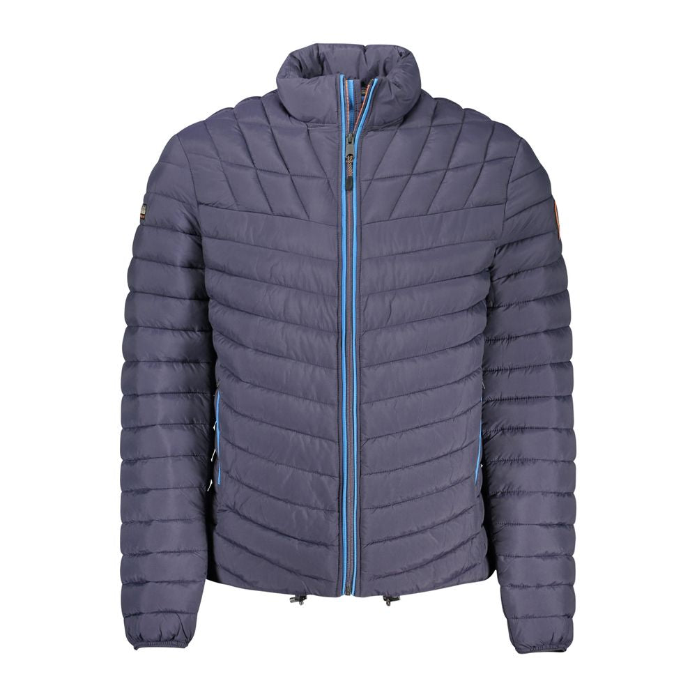 Blue Polyamide Jacket