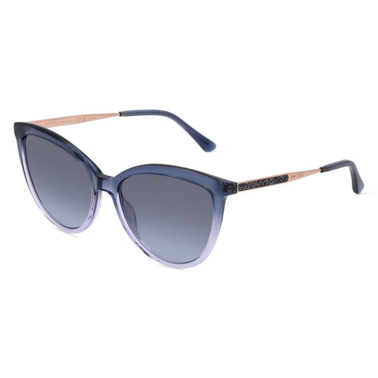 Blue Metal Sunglasses