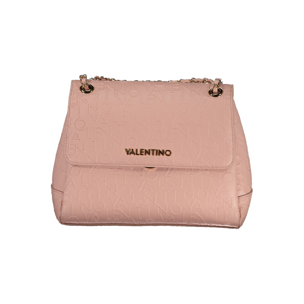 Pink Polyethylene Handbag