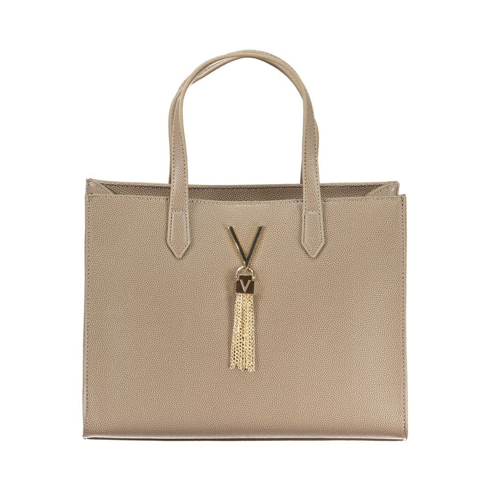 Brown Polyethylene Handbag