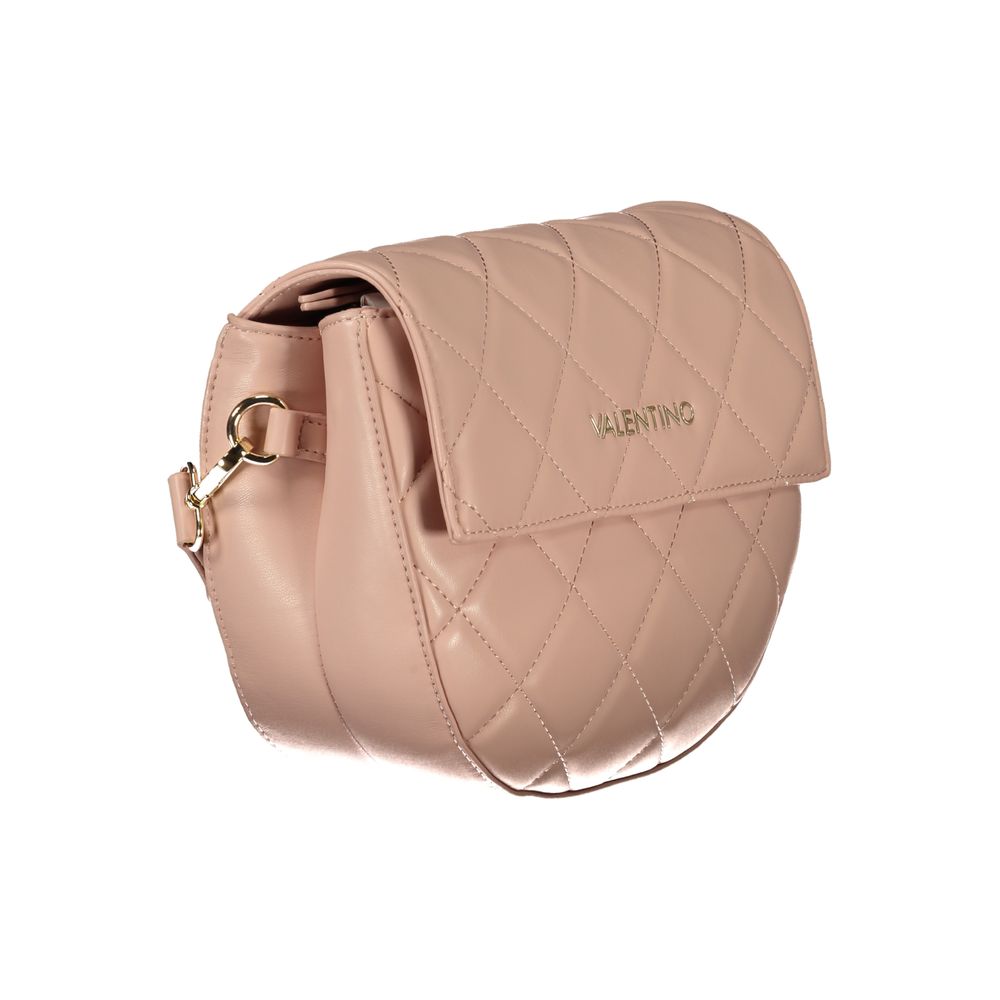 Pink Polyethylene Handbag