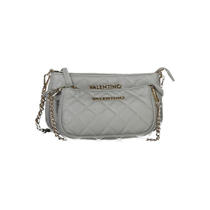 Gray Polyethylene Handbag