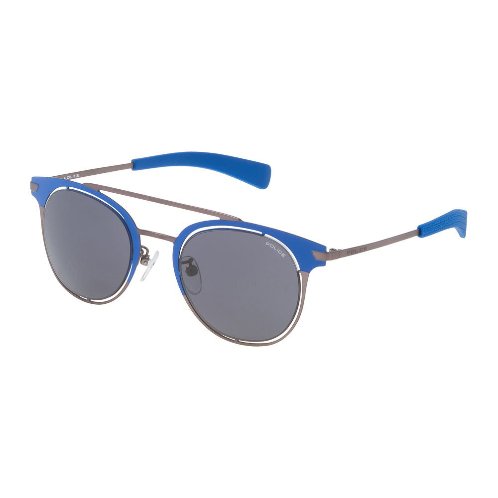 Blue Metal Sunglasses