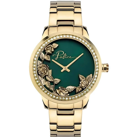 Gold Stainless Steel Watch