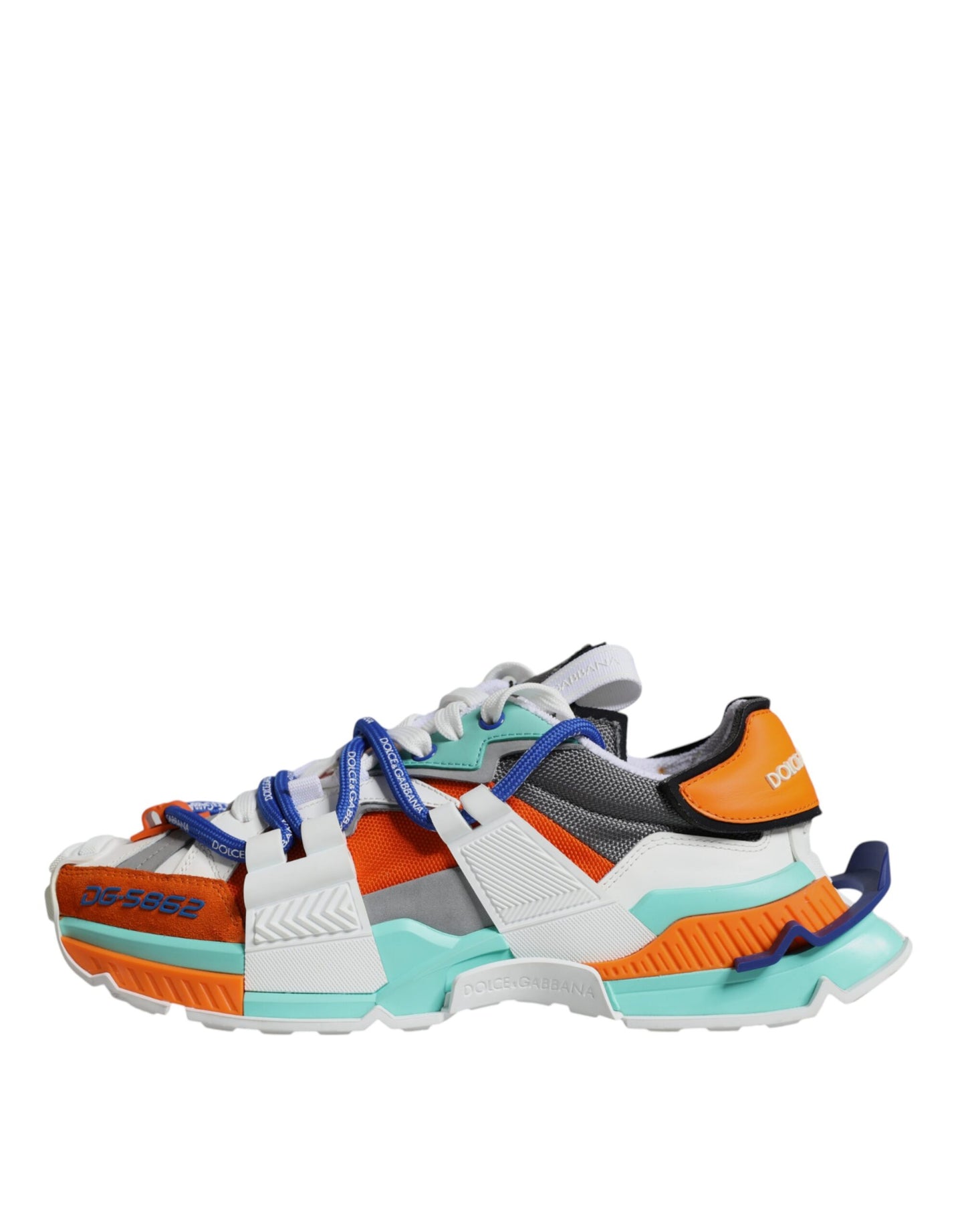 Multicolor Panelled Space Men Sneakers Shoes