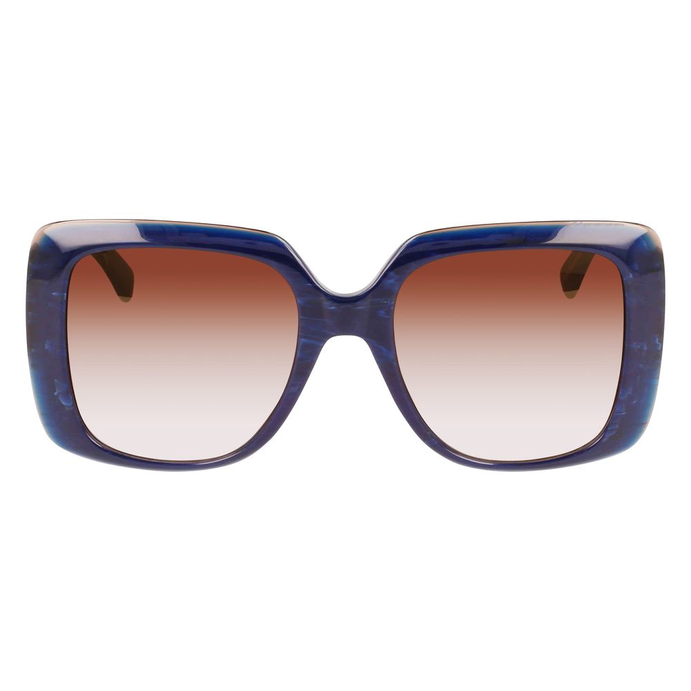 Blue Acetate Sunglasses