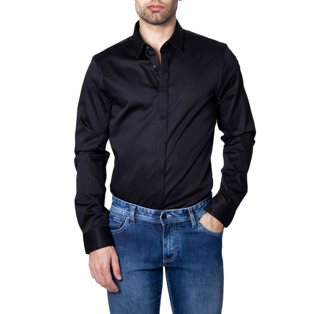 Black Cotton Shirt