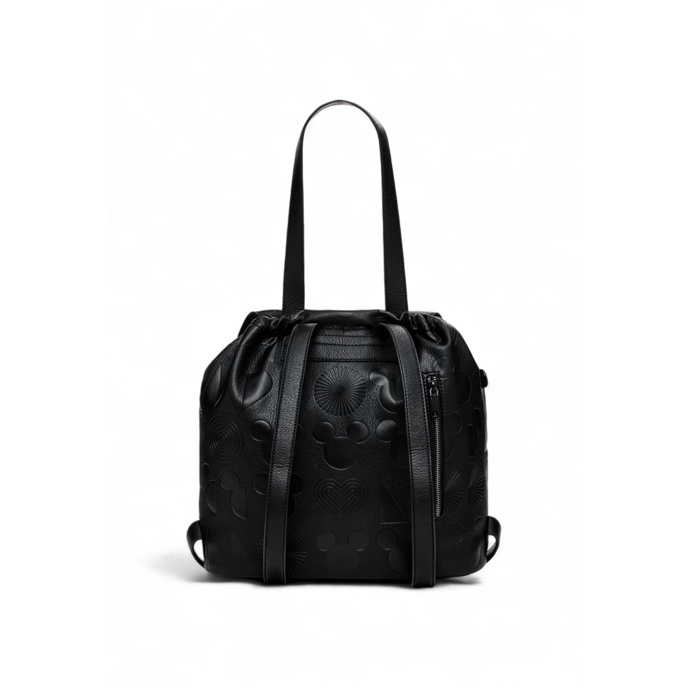 Black Polyethylene Backpack