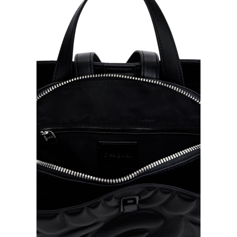 Black Polyethylene Backpack