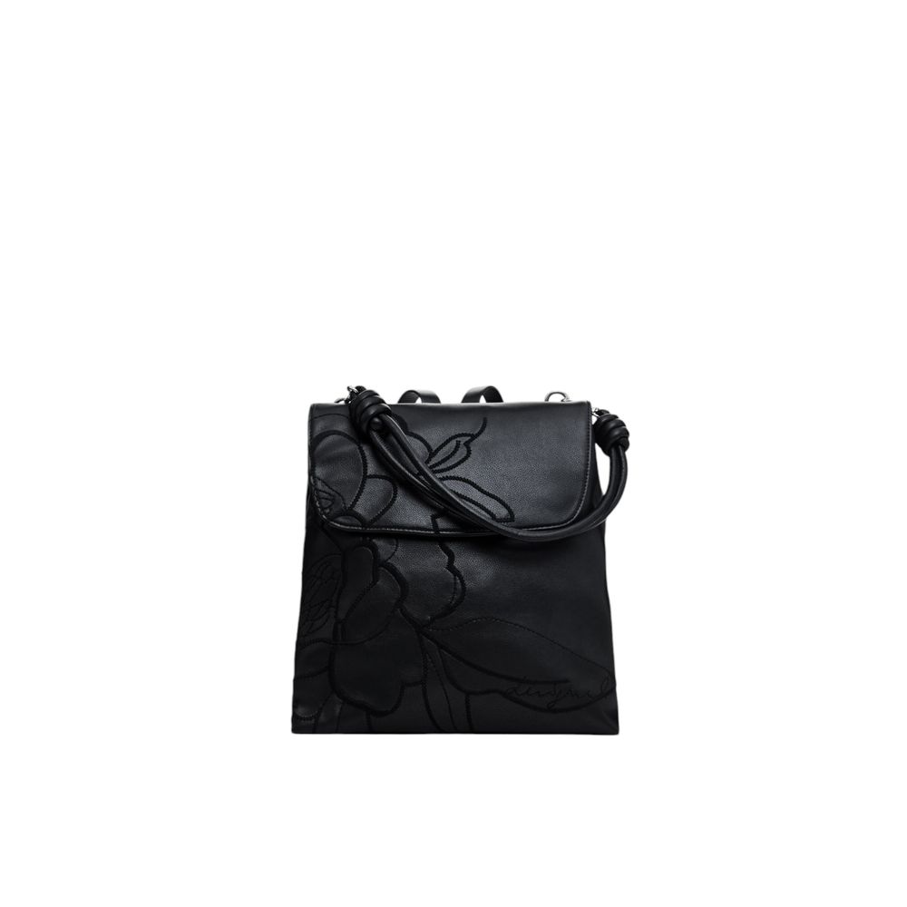 Black Polyethylene Backpack