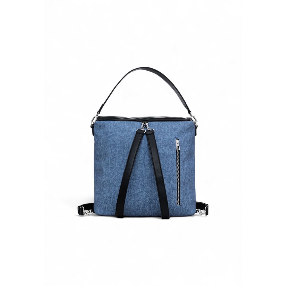 Blue Polyethylene Backpack