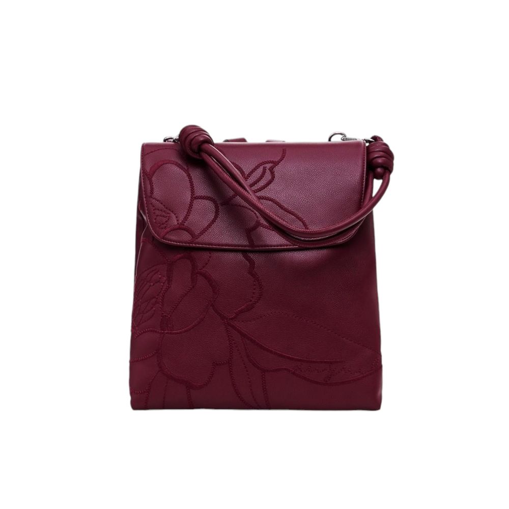 Bordeaux Polyethylene Backpack