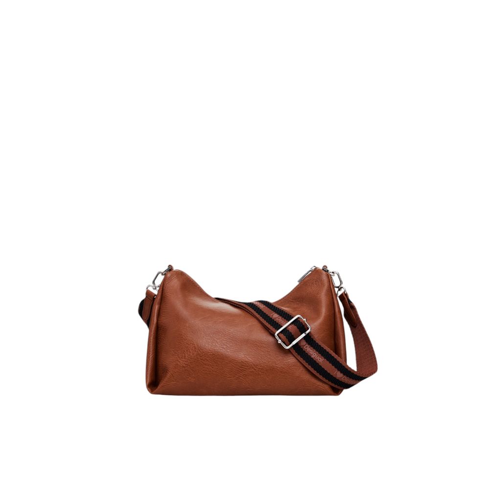 Brown Polyethylene Handbag